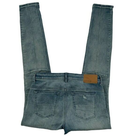 Pacsun Los Angeles Jeans Men Size 30X32 Stacked Skinny Stretch Pocket Blue Denim - Picture 9 of 12